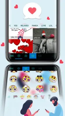 Dating Love SMS Keyboard Theme android App screenshot 1